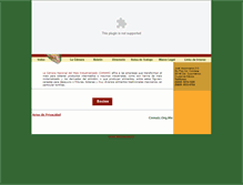 Tablet Screenshot of cnmaiz.org.mx